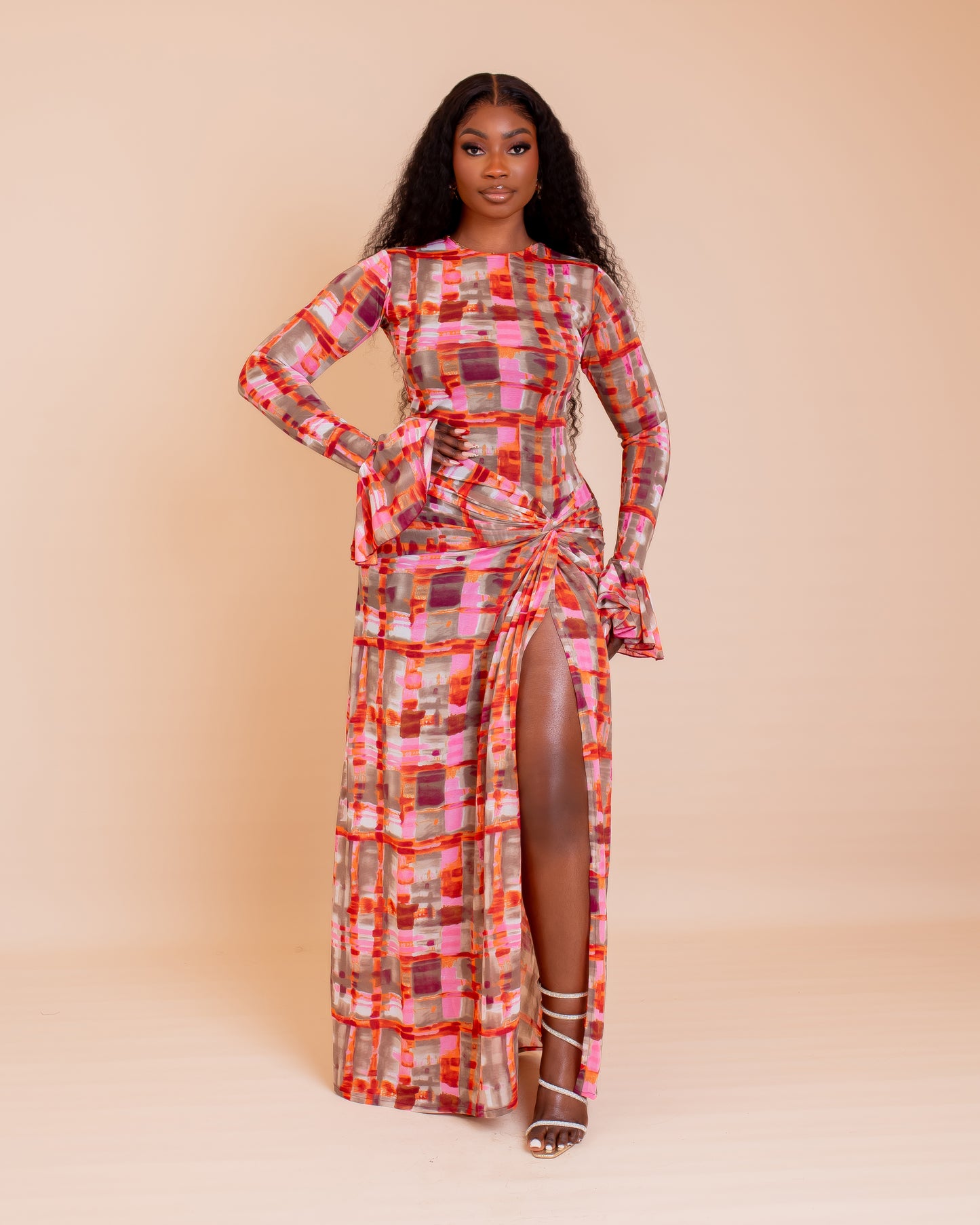 Milan Mesh Dress (Radient Maze)