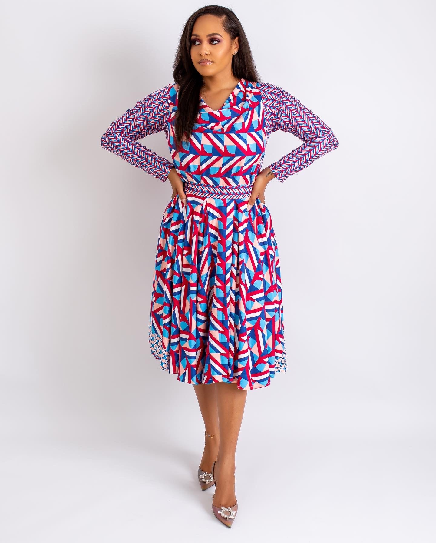 Heba skirt set