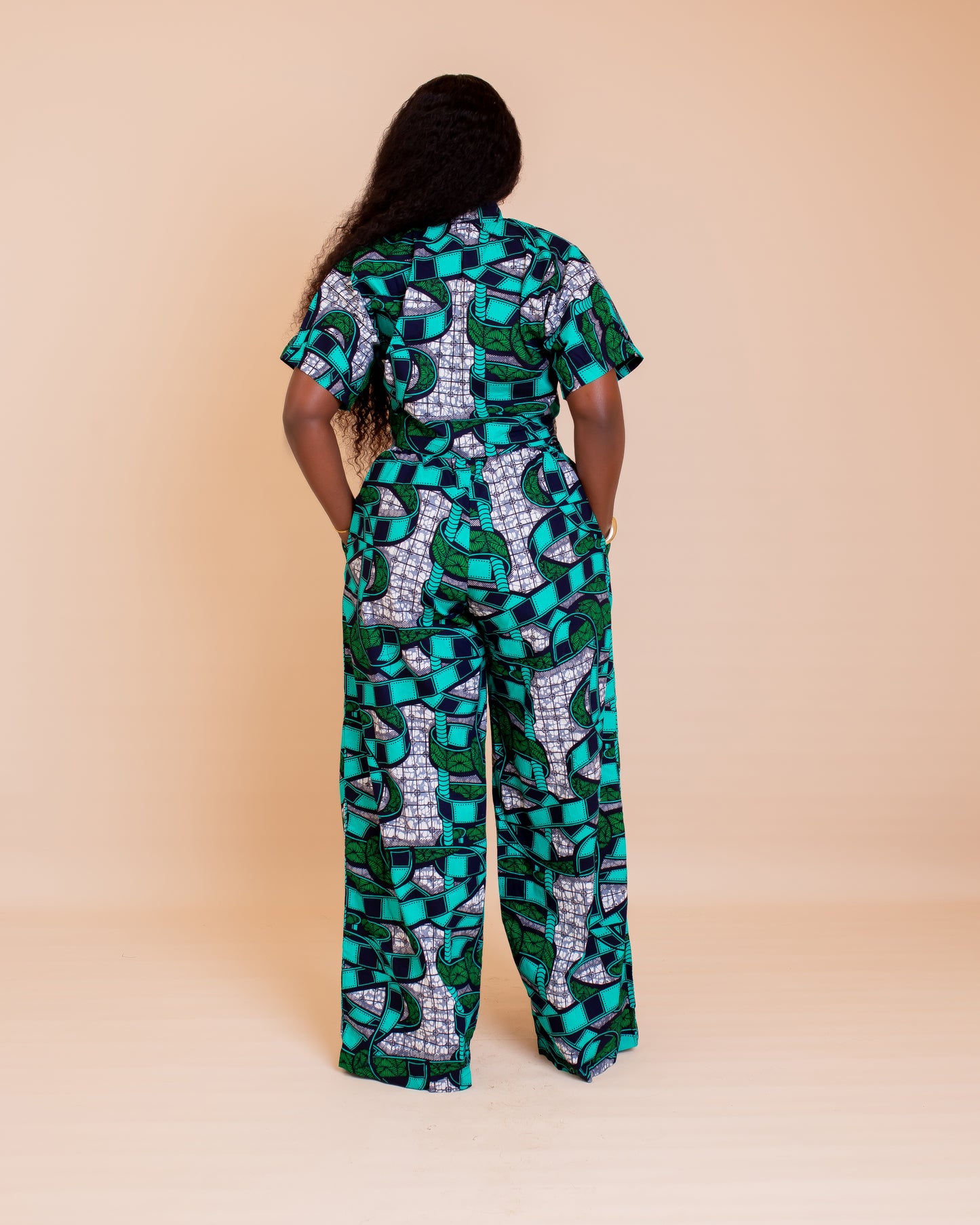 Zuri Ankara Trouser Set