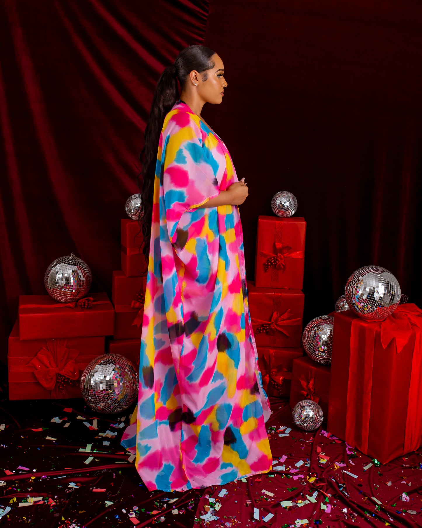 Nikita kimono set ( multi print sale)