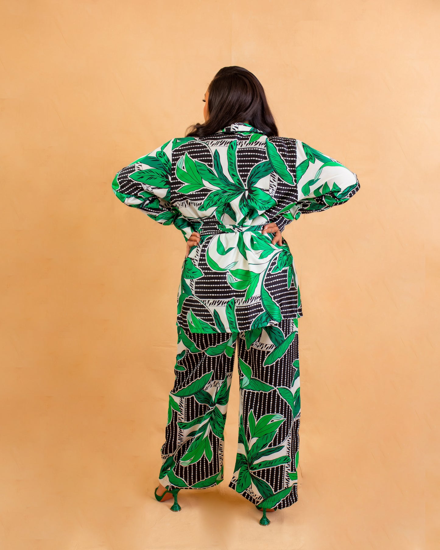 Bumpiana Eva Kimono Silk Set