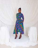 Hazel Dress (Rainbow Bells)