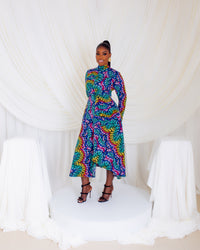 Hazel Dress (Rainbow Bells)