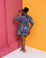 Aduke Ankara Short Set (Halo print)