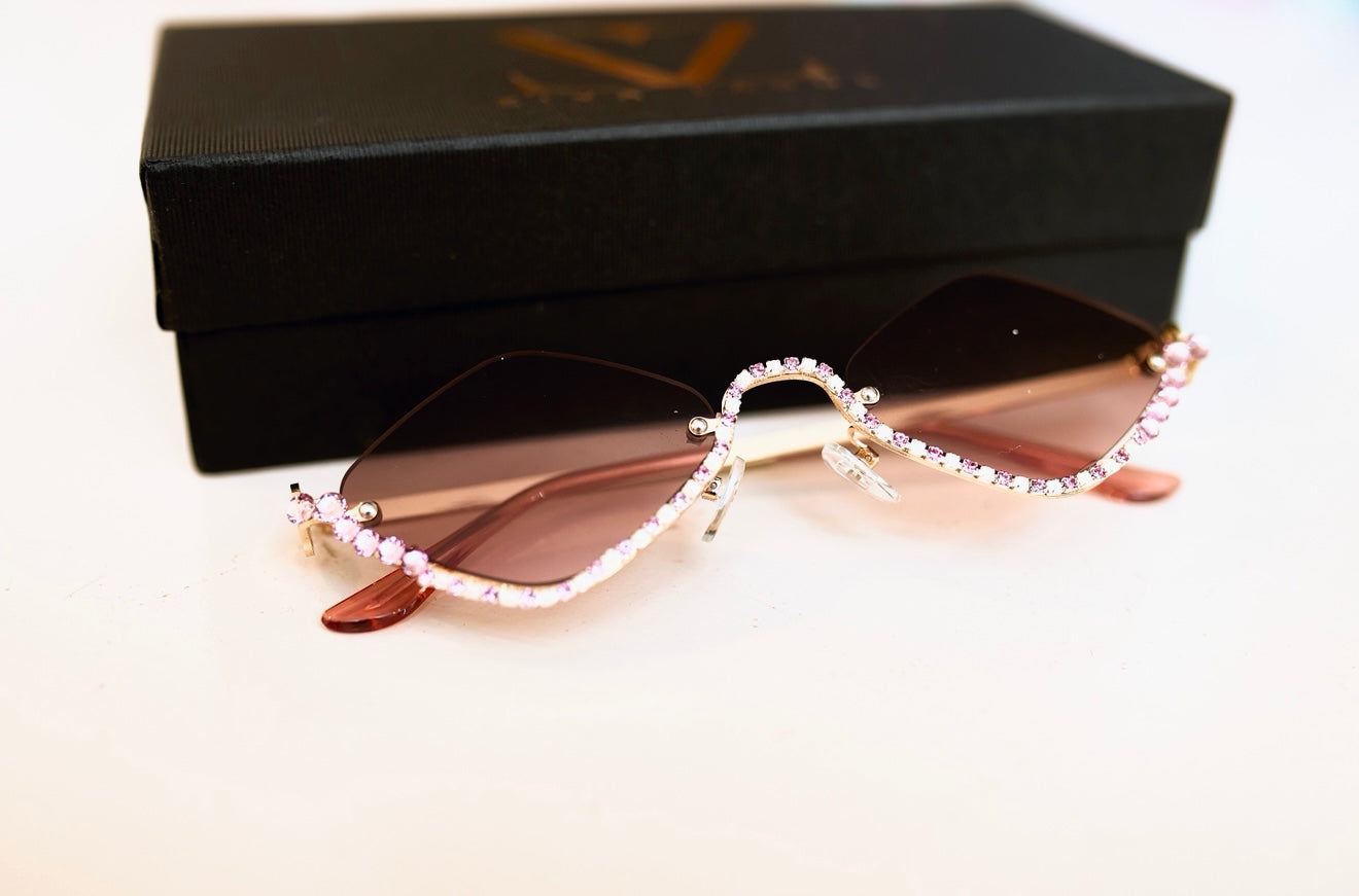 Celeste Sunglasses(Rose Smoke)