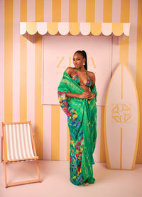 Bikini Trouser Set (Island Bloom Print)