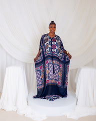 Tassle Silk Bubu (Midnight Mosaic)