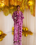 Zoya Kimono Set (purple)