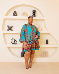 Adire Bubu(Blue Print)