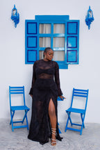 Milan Mesh (Black pattern)