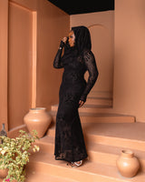 Maryam Transformer Dress (Shadow Veil Print)