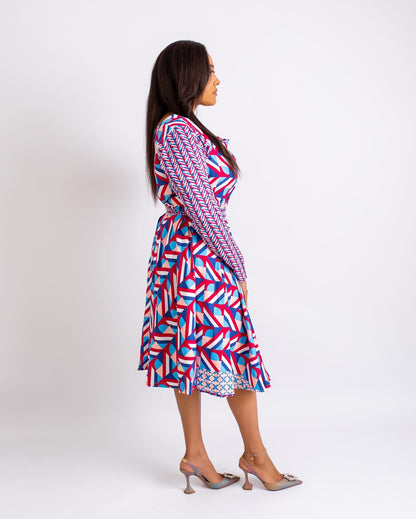 Heba skirt set