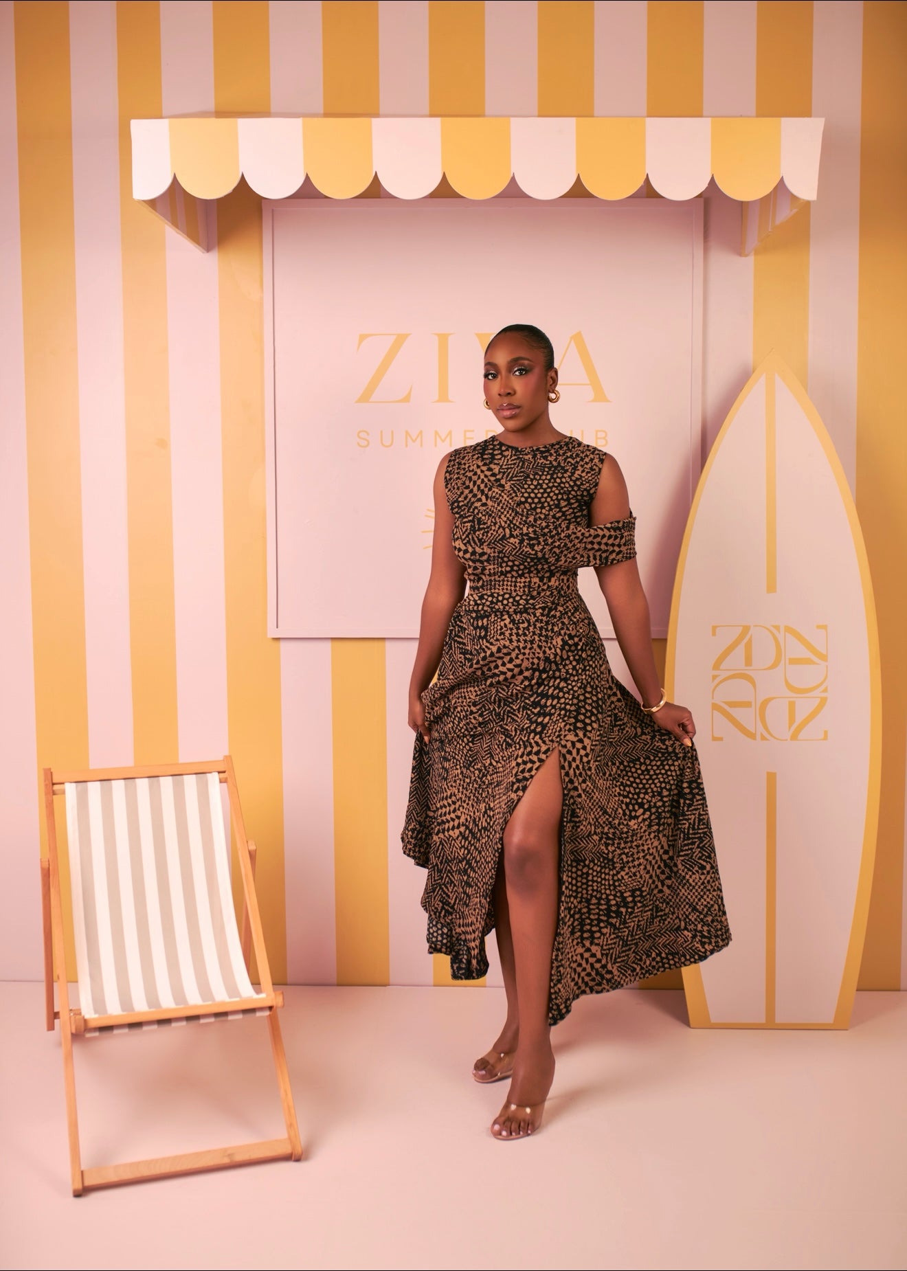 Olivia Skirt Set (Sahara Mosaic Print)