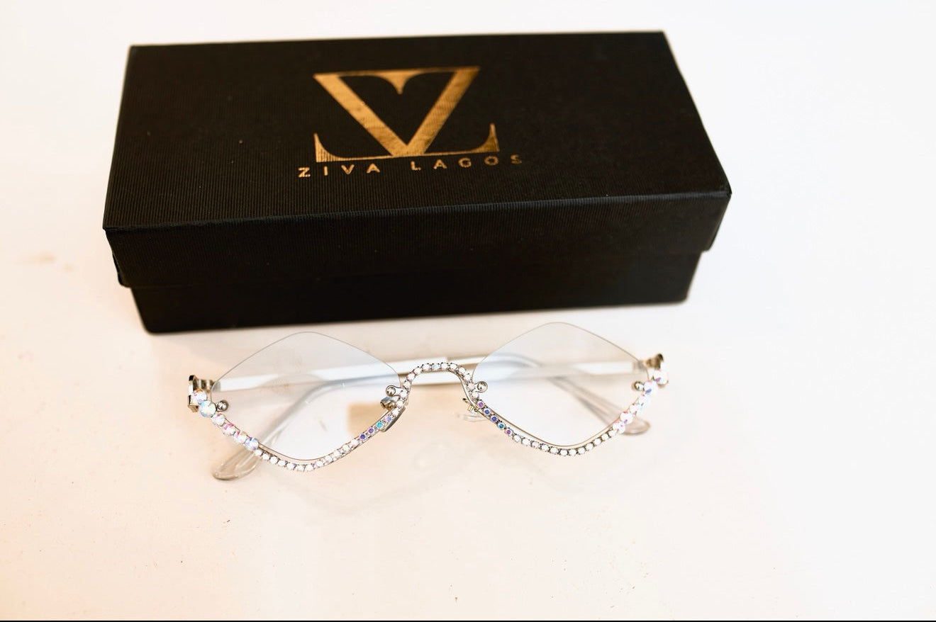 Celeste Sunglasses(Crystal Silver)