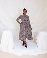 Hazel Dress (Ivory Maze)