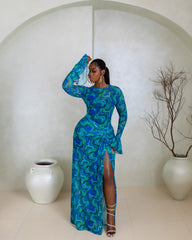 Milan Dress (Ziva Custom Print)