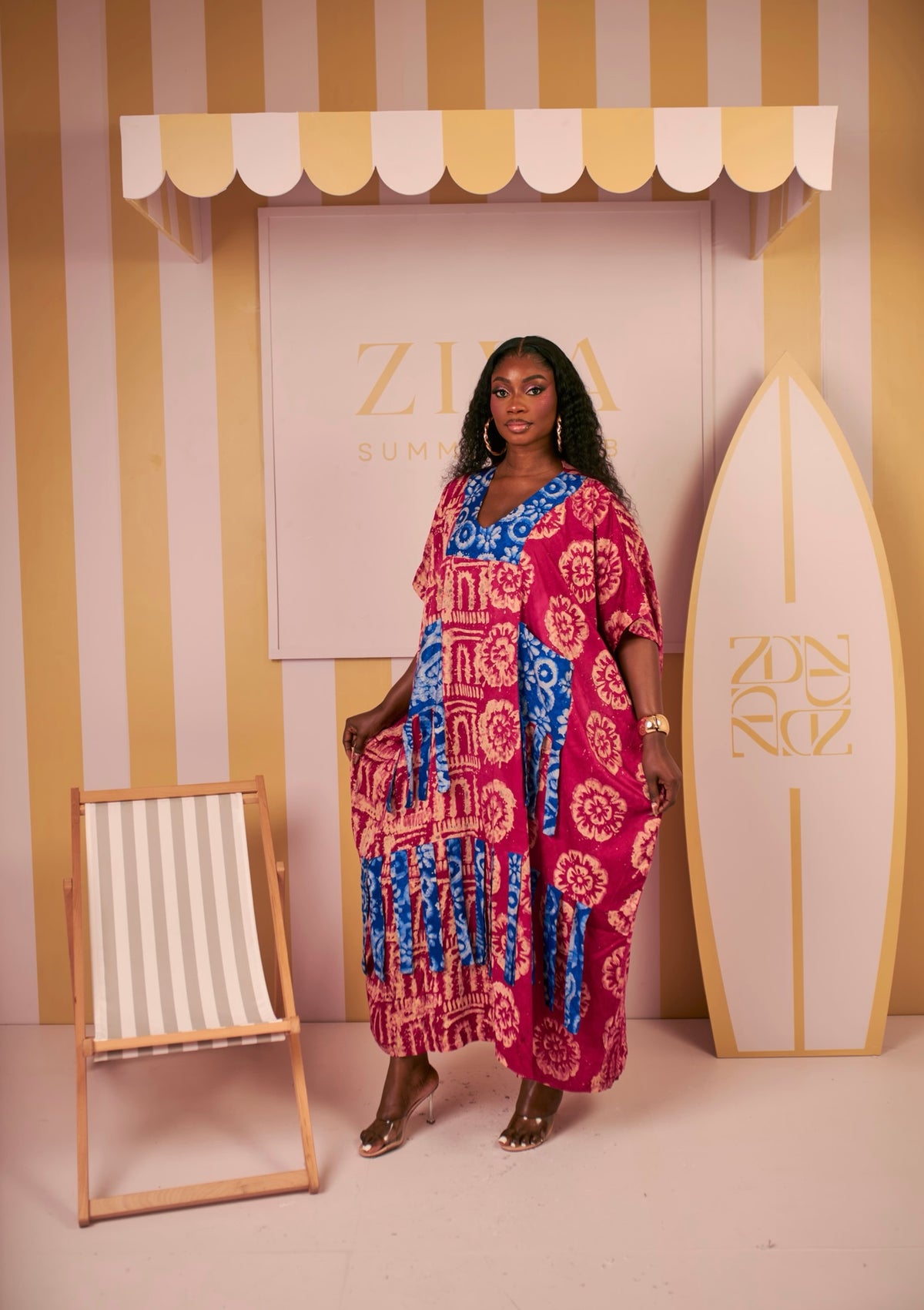 Ife Adire Bubu (Royal Bloom Print)