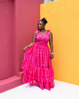 Karasi Dress (Pink Mist Print)