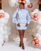 Bloom dress (blue)
