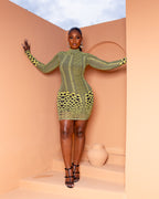 Havana Mini Mesh Dress