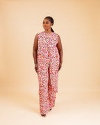Calista Pants Set (pink)