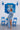 Milan Mesh Dress (Blue Mosaic)