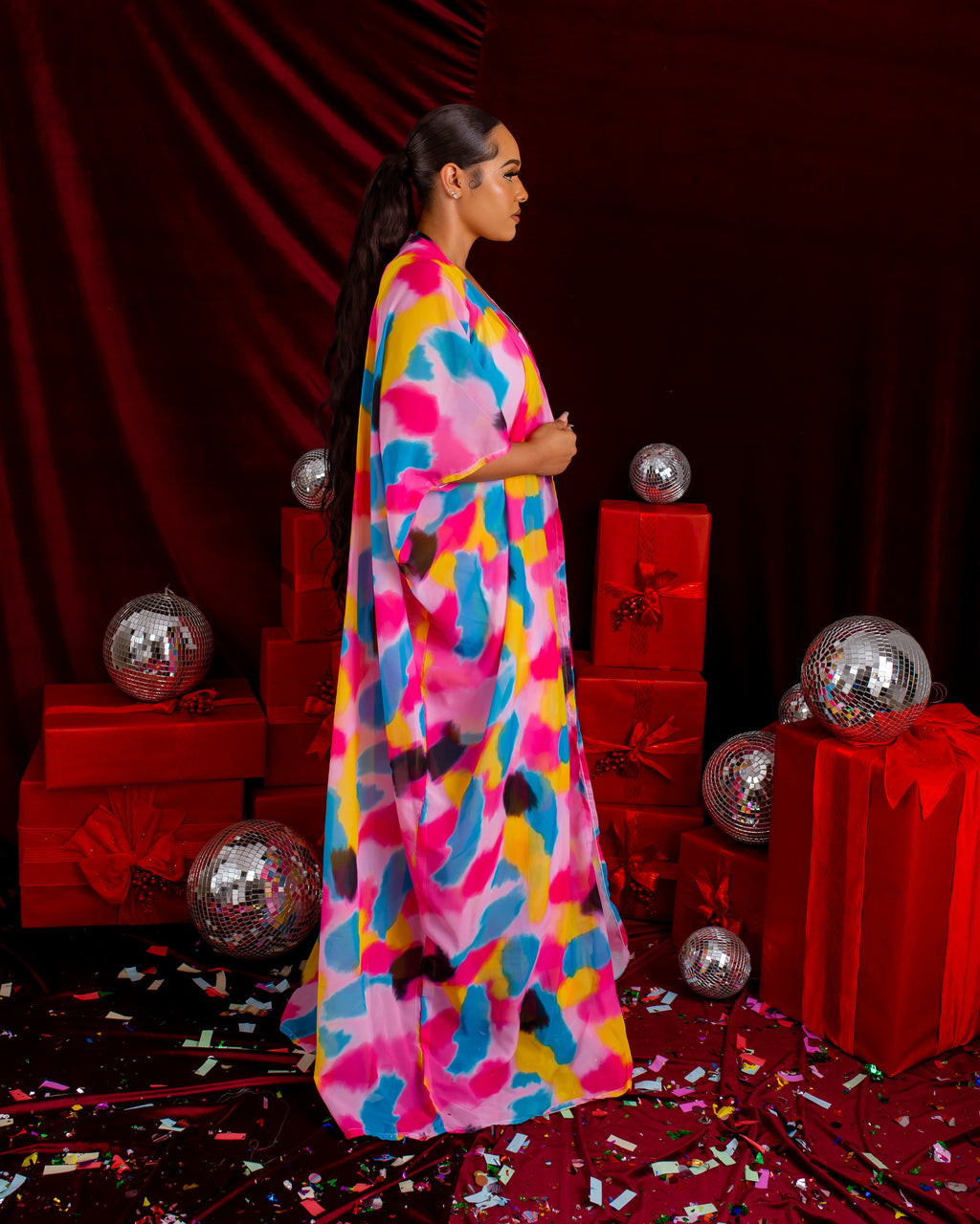 Nikita kimono set ( multi print sale)