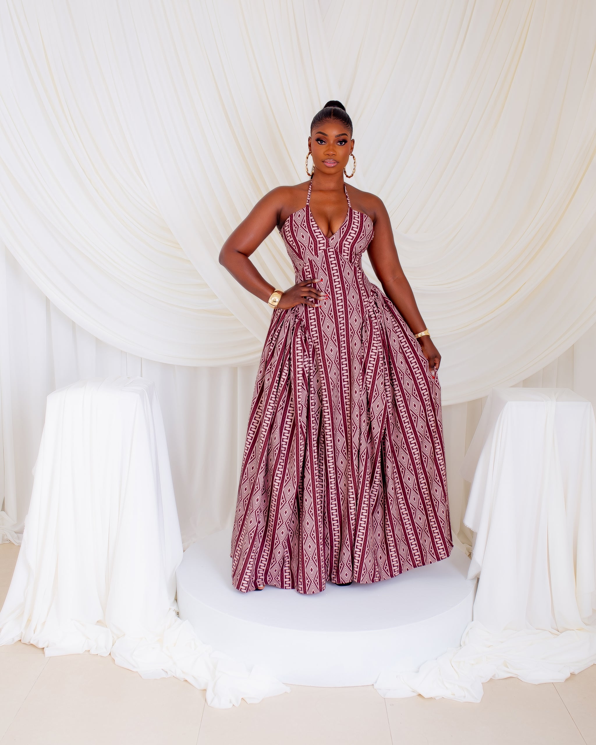 Serenity Dress (Chestnut Bells)