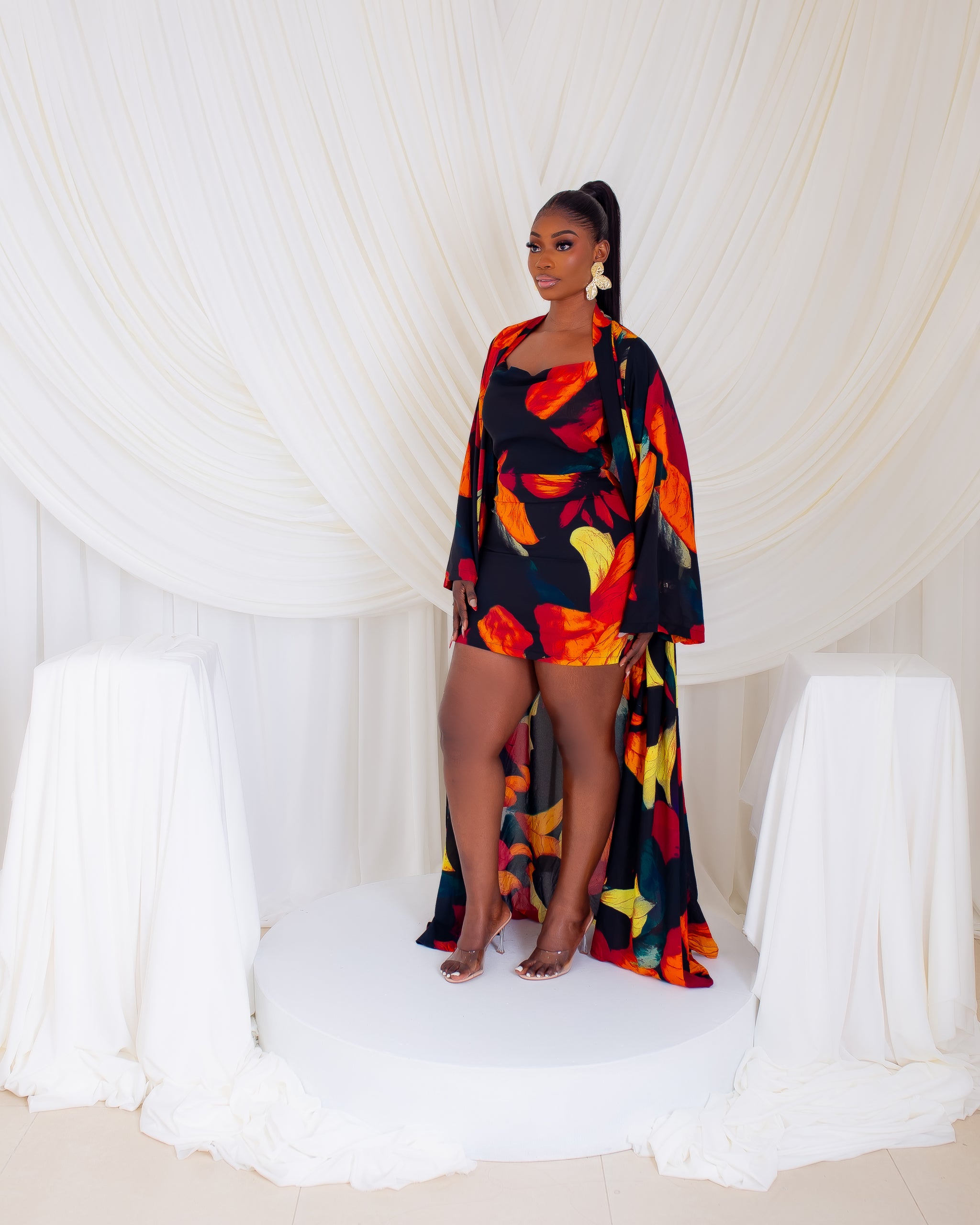 Danika Mini Dress & Kimono