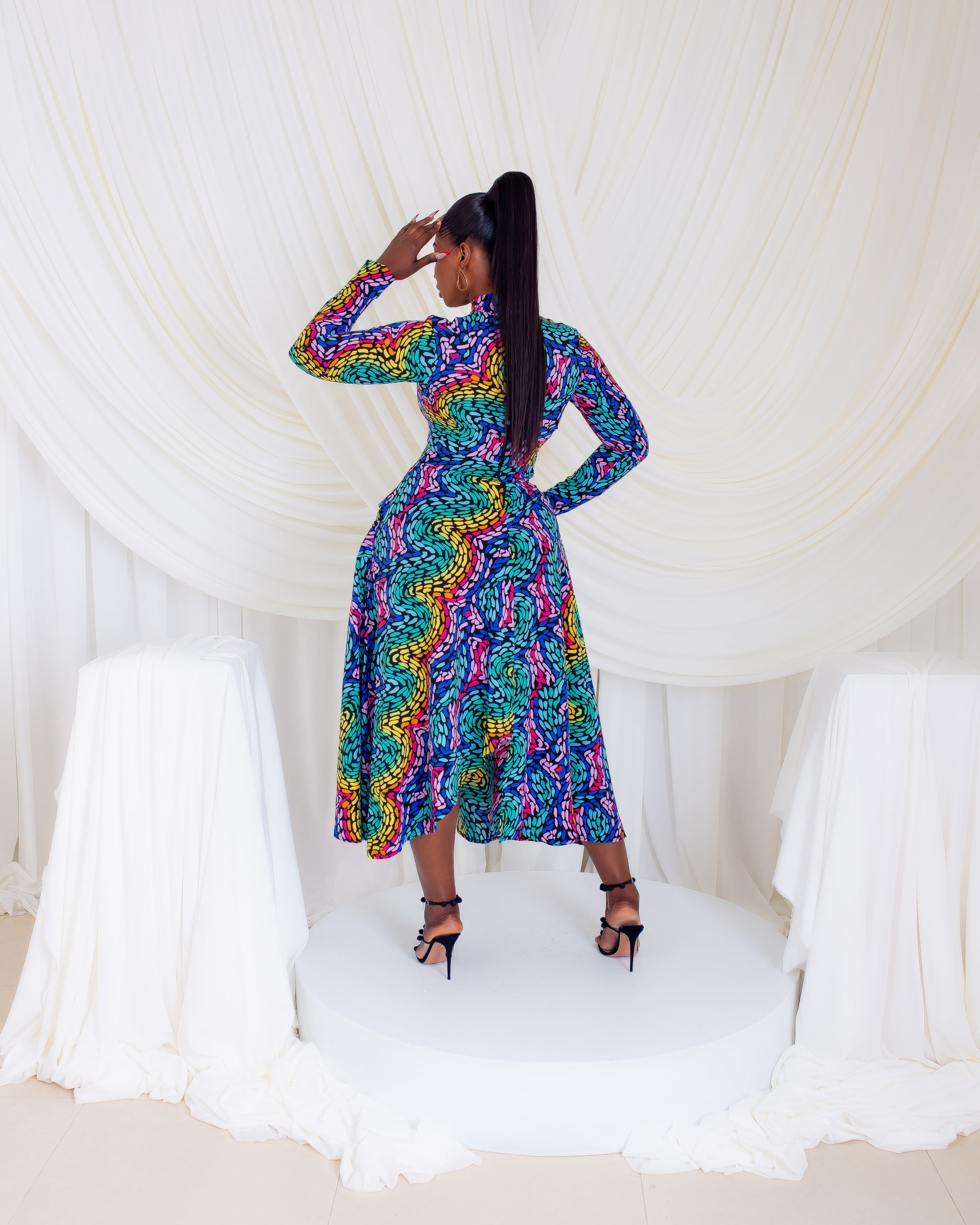 Hazel Dress (Rainbow Bells)