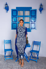 Petra Dress (Blue Escape)