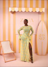 Milan Mesh Dress (Sunlit Confetti Print)