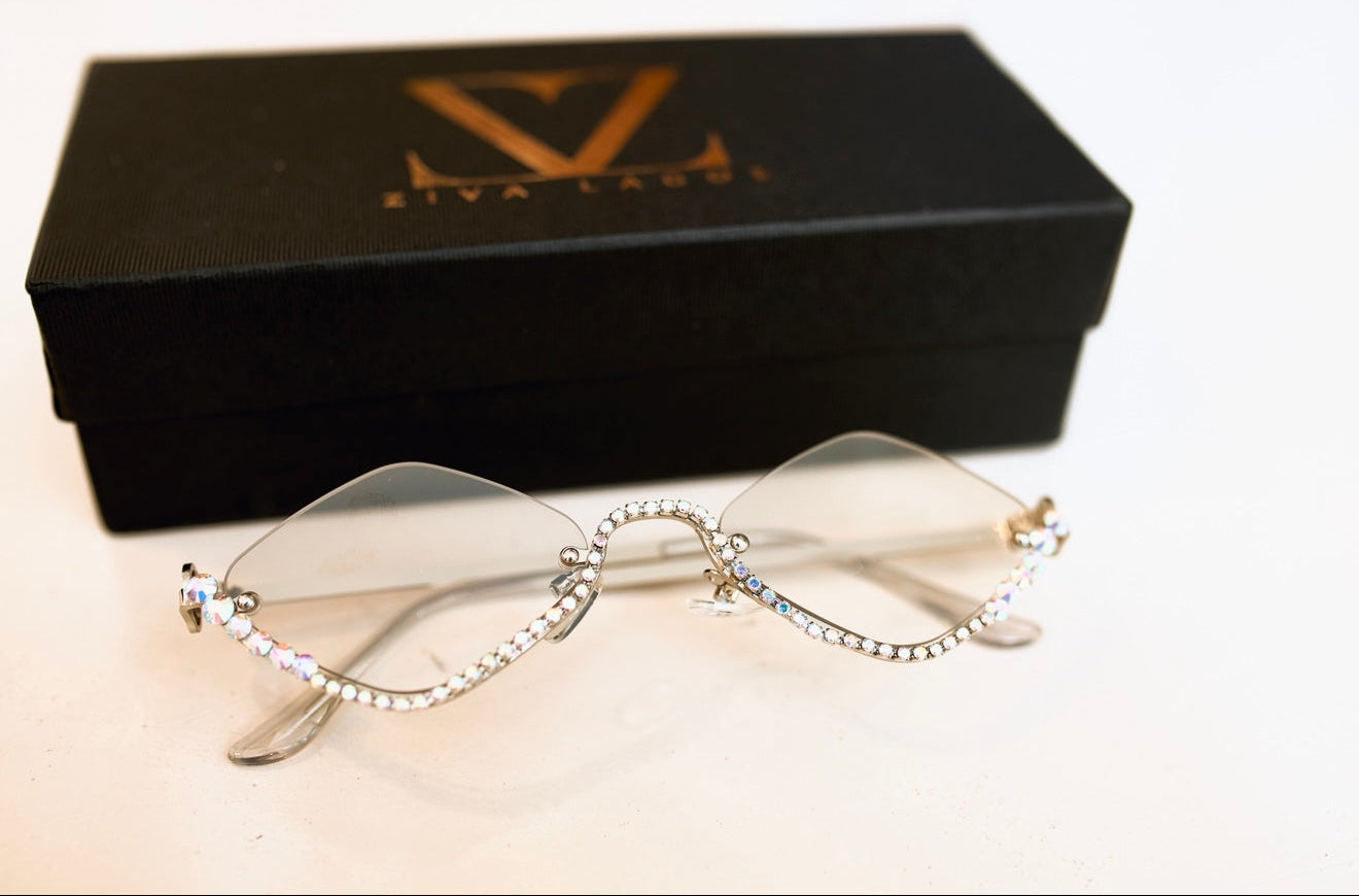 Celeste Sunglasses(Crystal Silver)