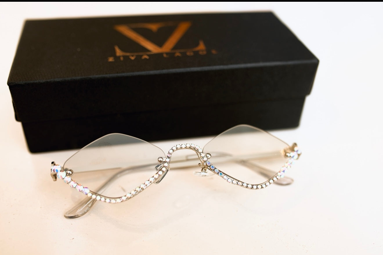 Celeste Sunglasses(Crystal Silver)