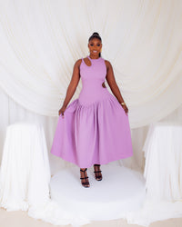 Zaraia Dress (Soft Lilac)
