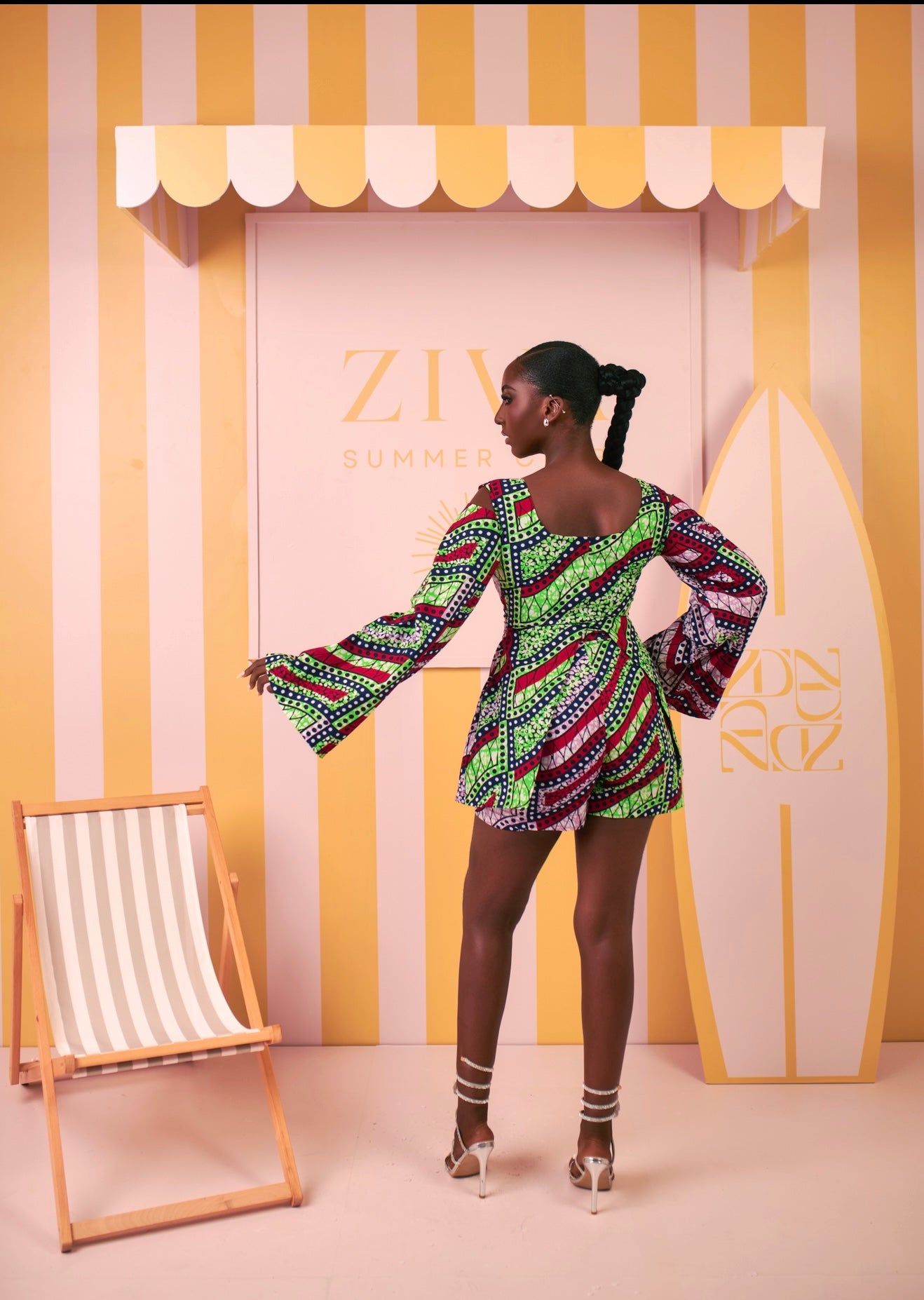 Abeni Ankara Short Set (Rhythm Print)
