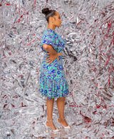 Luna dress flower print