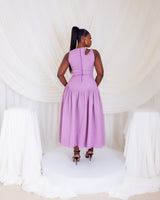 Zaraia Dress (Soft Lilac)