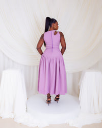 Zaraia Dress (Soft Lilac)