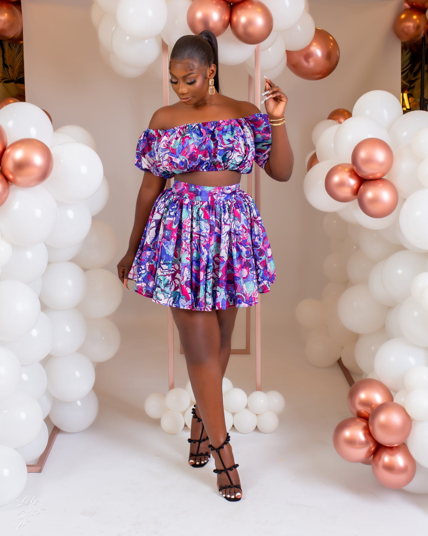 Barbie skirt set