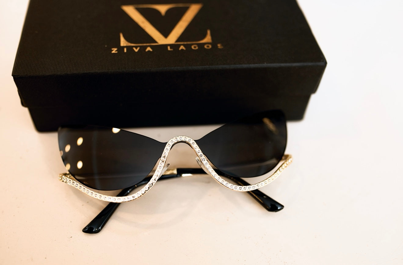 Monroe Sunglasses(Jet Black)