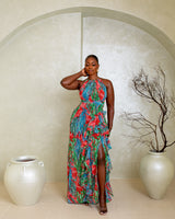 Serengeti Dress (Caribbean Rush)
