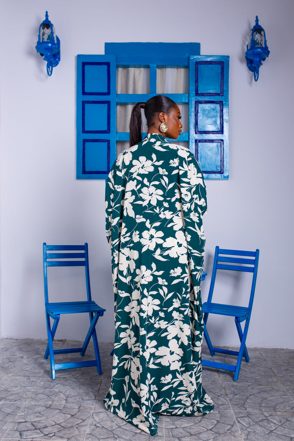 Capri Slip Dress & Kimono Set