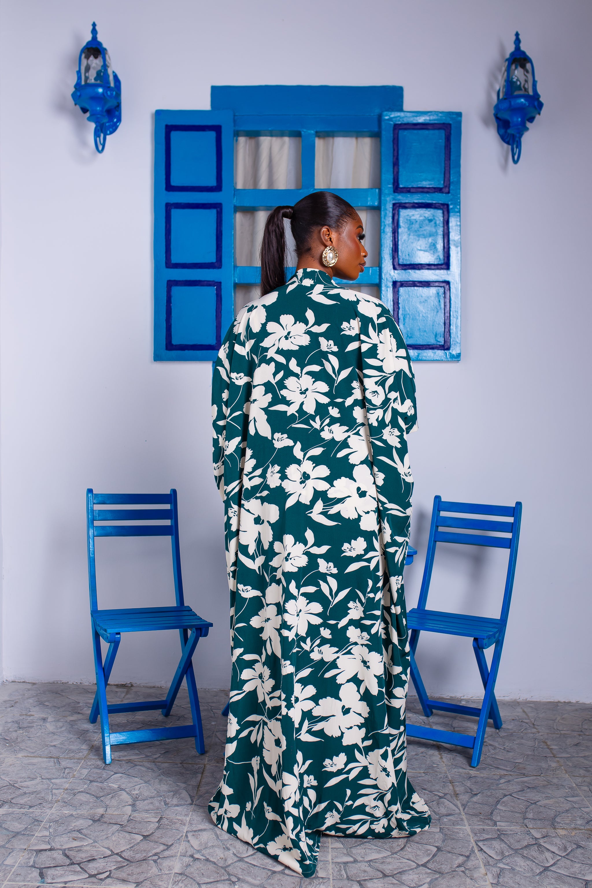 Capri Slip Dress & Kimono Set