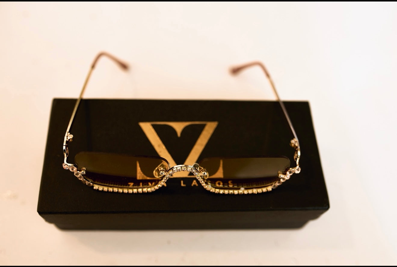 Elise Sunglasses(Champagne Gold)
