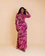 Talia Dress (Coral Bloom)