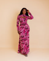 Talia Dress (Coral Bloom)