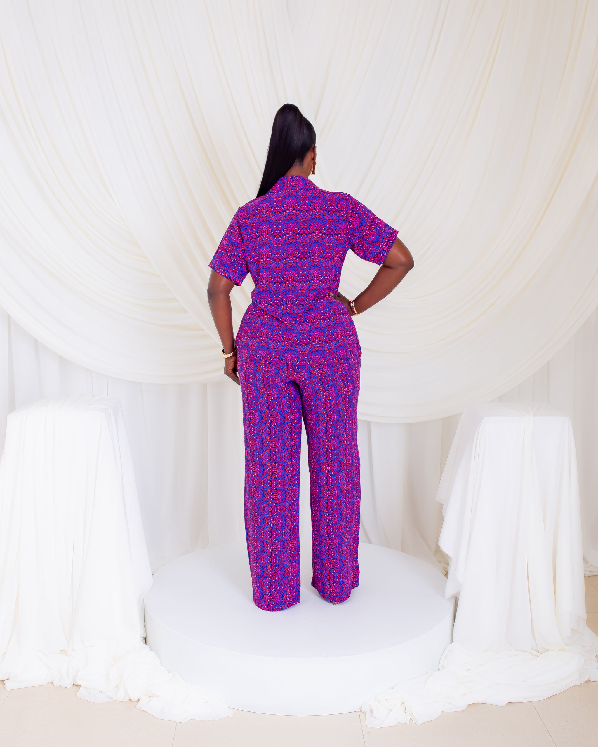 Diya Pants Set (Electric Mirage)