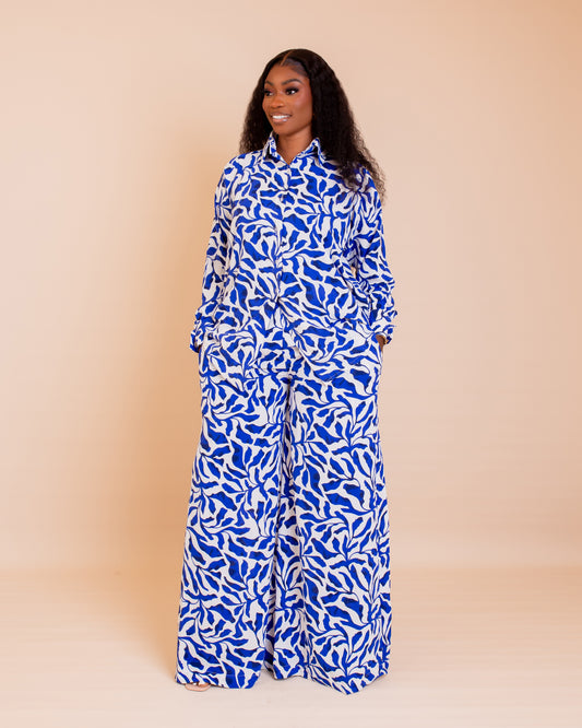 Aurelia (Blue Abstract)