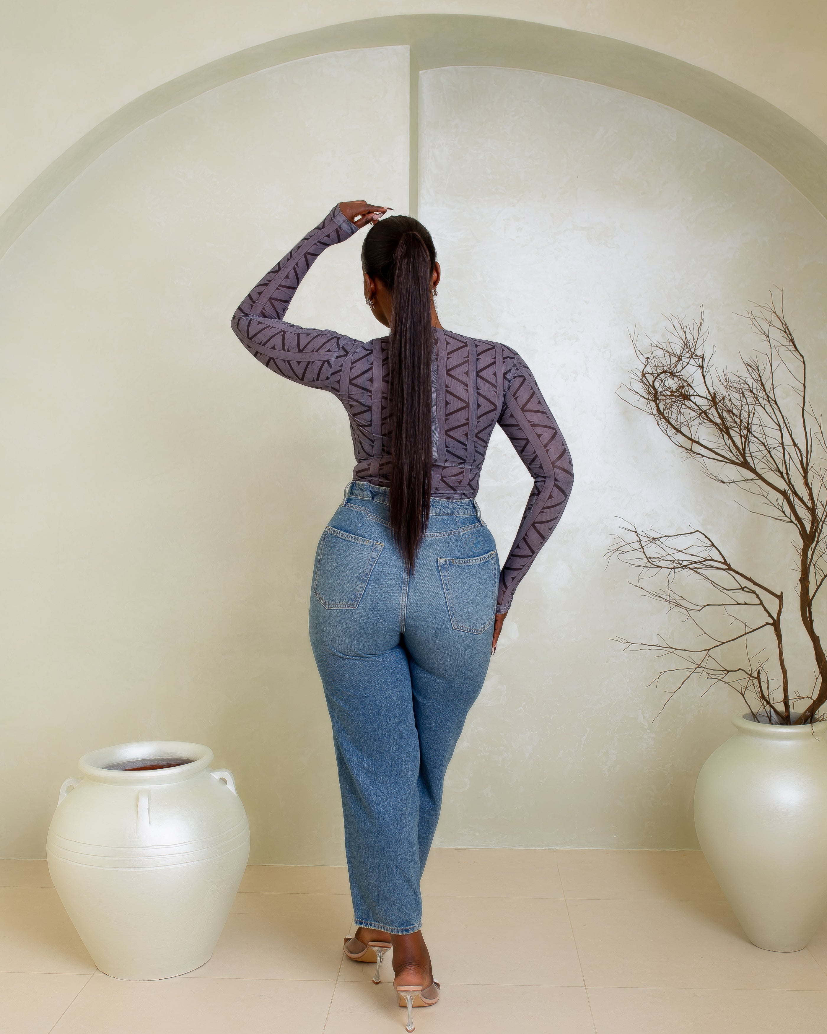 Kairo Custom Ziva Mesh Top